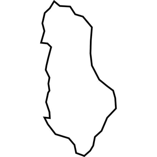 خريطة ألبانيا ناقلات خريطة