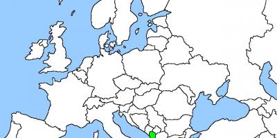 خريطة ألبانيا خريطة الموقع